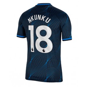 Maillot de foot Chelsea Christopher Nkunku #18 Extérieur 2023-24 Manches Courte